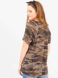 Agnes & Dora™ Love Top Coco/Black Camo