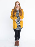 Agnes & Dora™ Favorite Cardi Modal Mustard