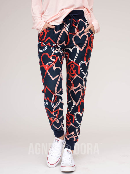 Agnes & Dora™ Joggers Layered Hearts