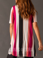 Agnes & Dora™ Swing Tunic Autumn Stripe