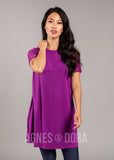 Agnes & Dora™ Lace Raglan Dress Amethyst