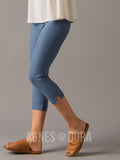 Agnes & Dora™ Pixie Crop Light Knit Denim