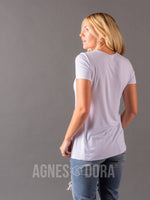 Agnes & Dora™ Fitted Tee White