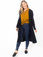 Agnes & Dora™ Duster Black Brushed