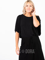 Agnes & Dora™ Country Road Top Black