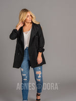 Agnes & Dora™ No Rain No Flowers Jacket Black