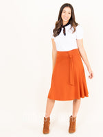 Agnes & Dora™ Side Sash Skirt Sienna