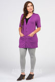 Agnes & Dora™ Welt Pocket Cardigan Amethyst