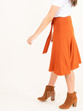 Agnes & Dora™ Side Sash Skirt Sienna