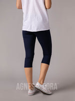 Agnes & Dora™ Crop Capri Navy