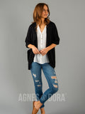 Agnes & Dora™ Staple Cardi Black