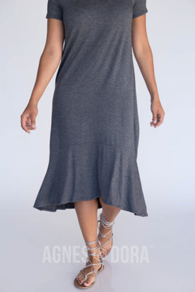 Agnes & Dora™ Fitzgerald Dress Dark Charcoal