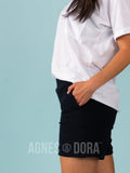 Agnes & Dora™ Weekday Short (5in Inseam) Dark Navy