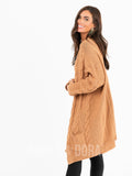 Agnes & Dora™ Boyfriend Cardigan Camel