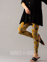 Agnes & Dora™ Leggings Rainy Day in Yellow