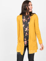 Agnes & Dora™ Favorite Cardi Mustard