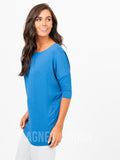 Agnes & Dora™ Dolman Tunic Azure