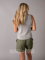 Agnes & Dora™ Favorite Tank Heather Grey