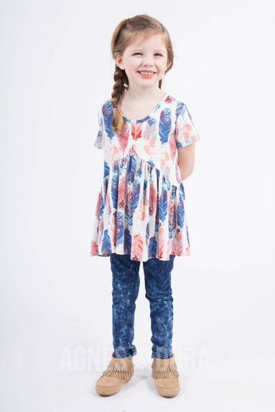 Agnes & Dora™ Kid Muse Top Take Flight Pastel