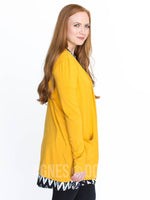 Agnes & Dora™ Favorite Cardi Modal Mustard