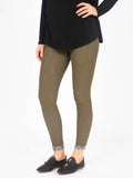 Agnes & Dora™ Knit Jeggings Army Green (reenforced elastic waistband)