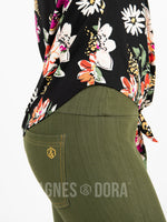 Agnes & Dora™ Knit Jegging Leaf