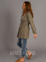 Agnes & Dora™ No Rain No Flowers Jacket in Olive