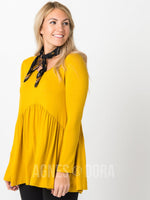 Agnes & Dora™ Muse Top Mustard