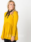 Agnes & Dora™ Muse Top Mustard