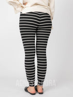 Agnes & Dora™ Everyday Jogger Candy Cane Stripe - Black