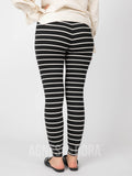 Agnes & Dora™ Everyday Jogger Candy Cane Stripe - Black