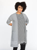 Agnes & Dora™ Forever Cardi Heather Gray French Terry