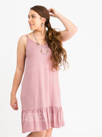 Agnes & Dora™ Slip Dress Dark Blush