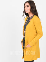 Agnes & Dora™ Favorite Cardi Mustard