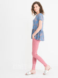 Agnes & Dora™ Relaxed Ruffle Tee Summer Blues