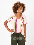 Agnes & Dora™ Love Top Watercolor Stripe