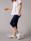 Agnes & Dora™ Crop Capri Navy