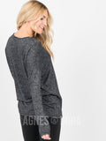 Agnes & Dora™ Urban Pullover Charcoal Gray