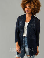 Agnes & Dora™ Breeze Cardi Deep Sea