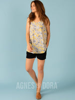 Agnes & Dora™ Essential Tank Yellow Daisy