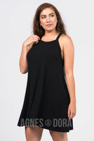 Agnes & Dora™ Keyhole Tunic Black