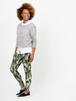 Agnes & Dora™ Knit Jeggings Olive Camo (reenforced elastic waistband)