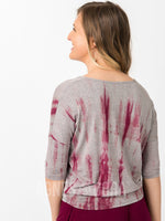 Agnes & Dora™ Dolman Top Burgundy