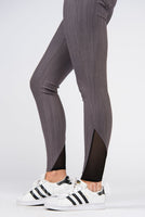 Agnes & Dora™ Knit Jegging Mesh Charcoal