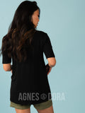 Agnes & Dora™ Favorite Cardi Half Sleeve Black