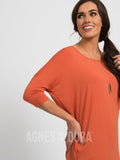 Agnes & Dora™ Dolman Tunic Papaya