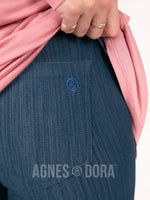 Agnes & Dora™ Knit Jeggings Deep Sea (reenforced elastic waistband)