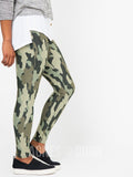 Agnes & Dora™ Knit Jeggings Olive Camo (reenforced elastic waistband)