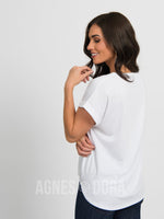 Agnes & Dora™ Afternoon Tee White