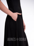 Agnes & Dora™ Essential Maxi Dress Black